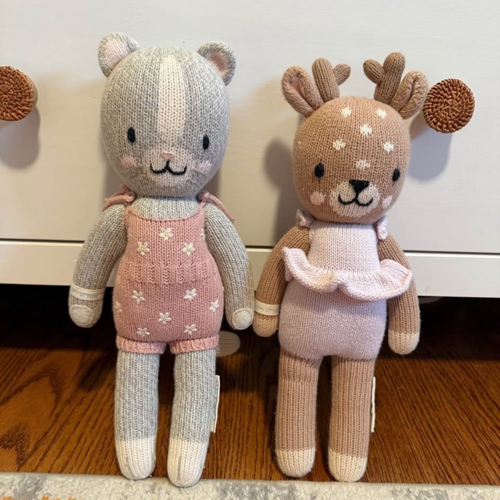 Cuddle & Kind knit dolls